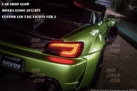 Car Shop GLOW Custom LED Tail Lights Smoked Version 3 - S2000 AP1 AP2